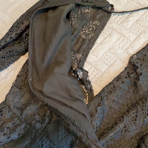 Bethany Mota : Black Lace Romper - Small - Picture 5 of 10